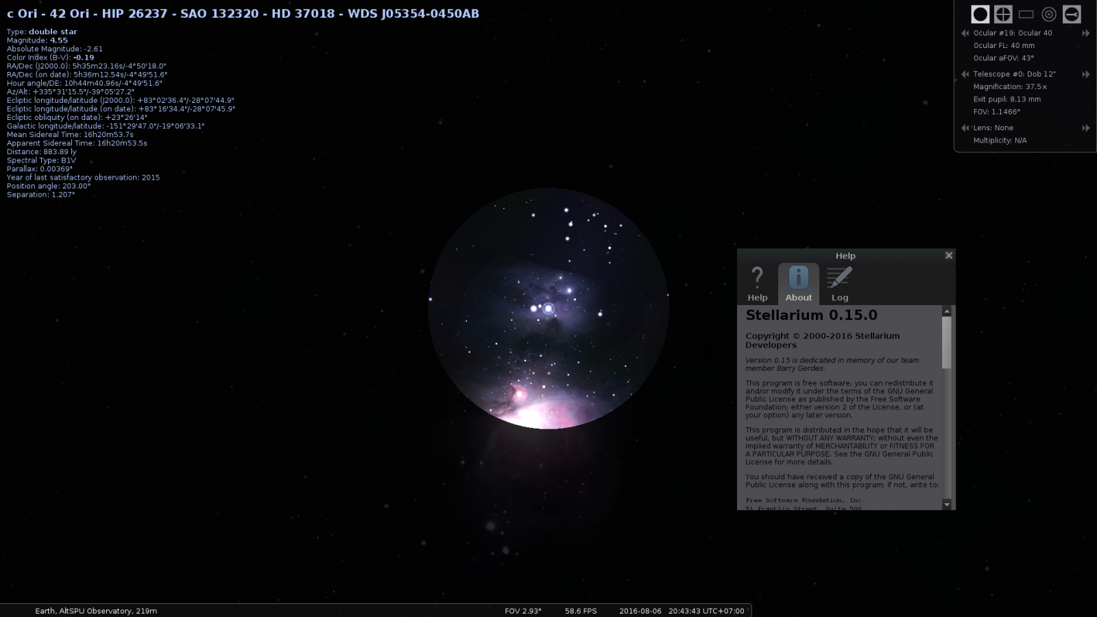 stellarium free software