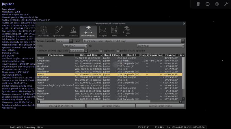 stellarium software stellarium software