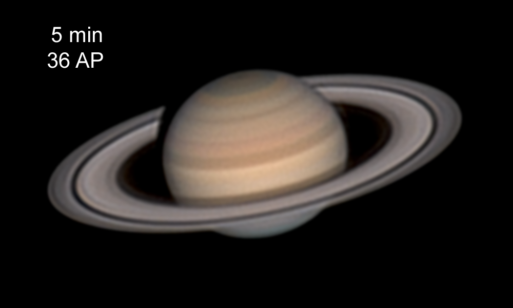 Saturn maximum capture duration with field rotation effects - Major & Minor  Planetary Imaging - Cloudy Nights