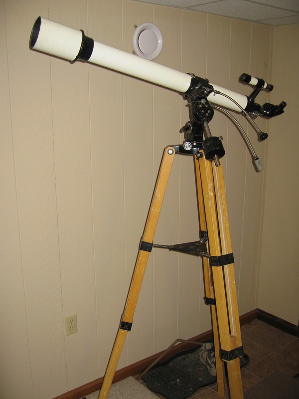 Tasco Telescope in Wooden Crate - Classic Telescopes - Cloudy Nights