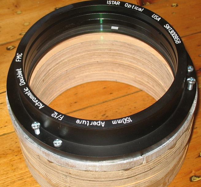 Refractor Lens Cell - DIY options - ATM, Optics and DIY Forum - Cloudy Gso Telescope Tube Mounting Rings Set Of 2 90mm 3.54
