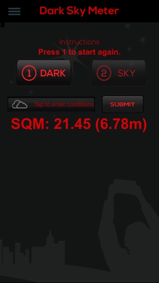 Sqm Vs Dark Sky Meter Ios App Equipment Cloudy Nights