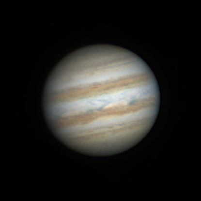 Jupiter - December 10, 2015 - Major & Minor Planetary Imaging - Cloudy ...